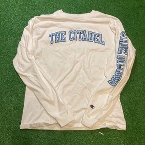 Champion Citadel Bulldogs Long Sleeve Tee-Shirt